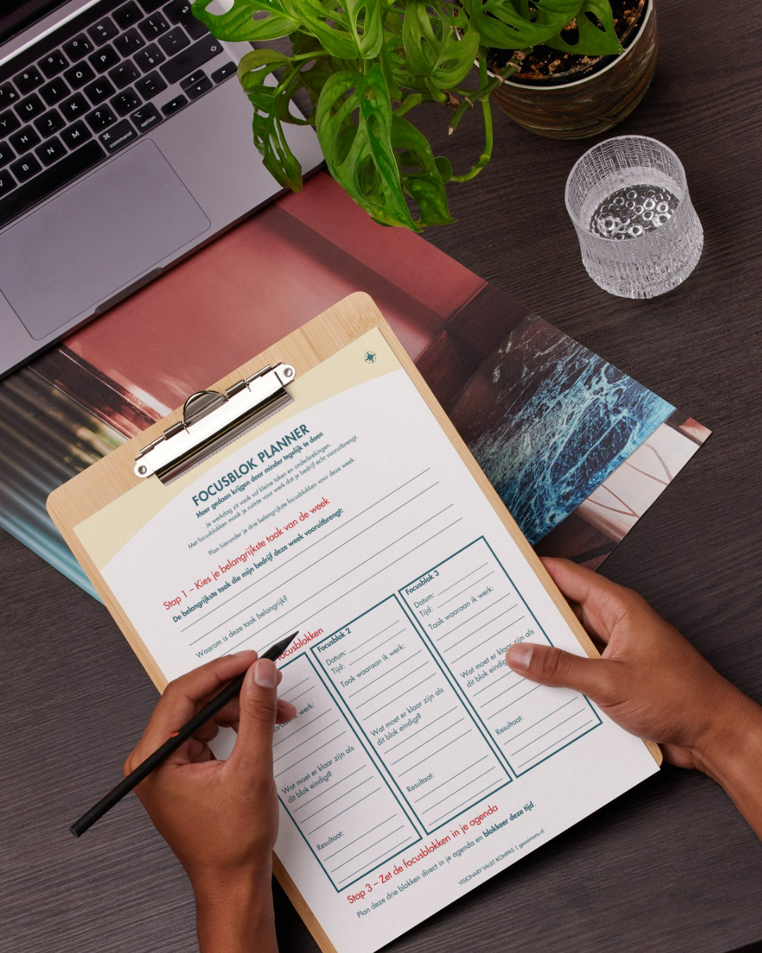 Focusblok Planner template